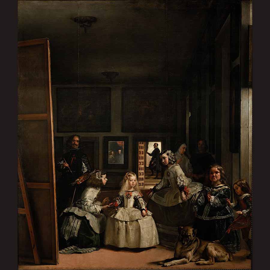 西班牙名畫《侍女》賞析