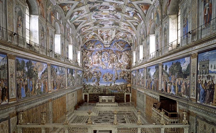 梵蒂岡的西斯汀小堂