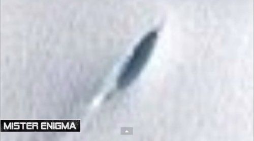 南極發現飛碟墜毀現場和殘骸？(組圖)