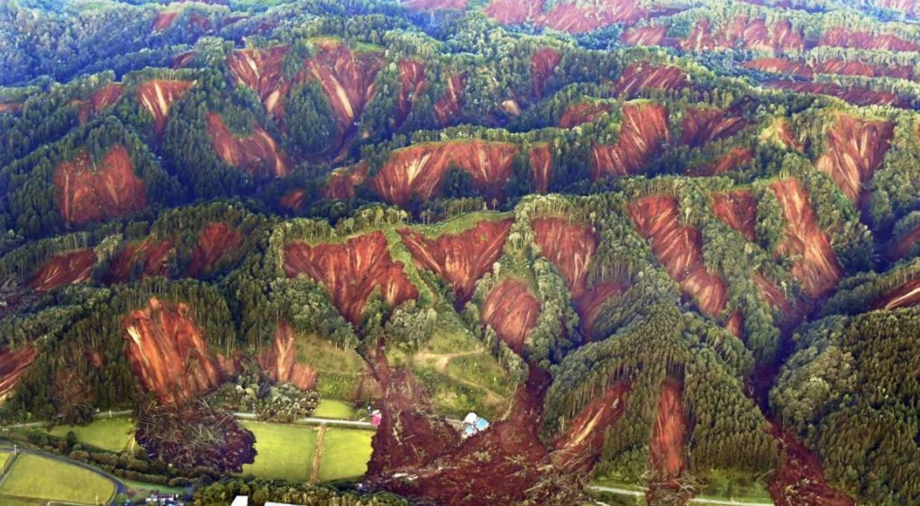 強震同日襲擊太平洋兩岸