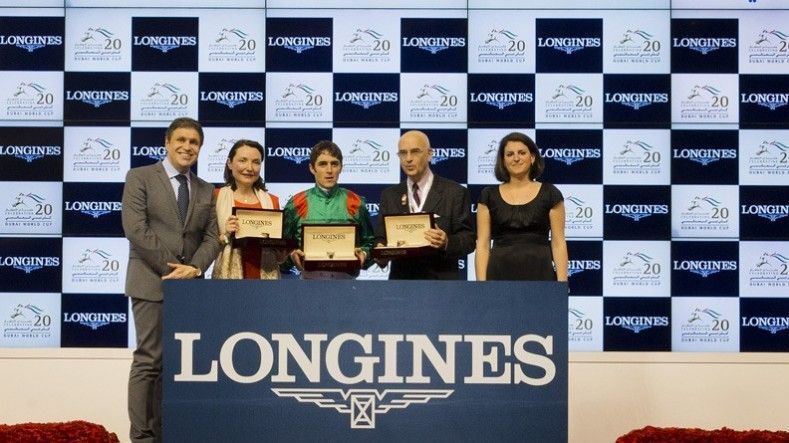 浪琴推出征服者經典月相表祝賀迪拜世界杯(組圖)