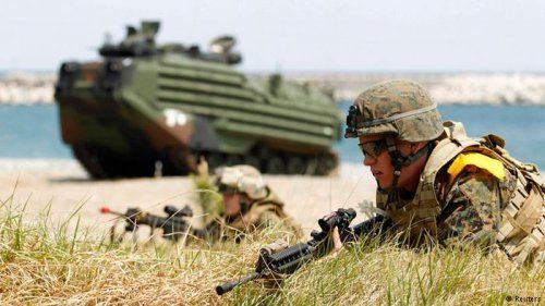 美韩军演在即 朝鲜威胁报复(组图)