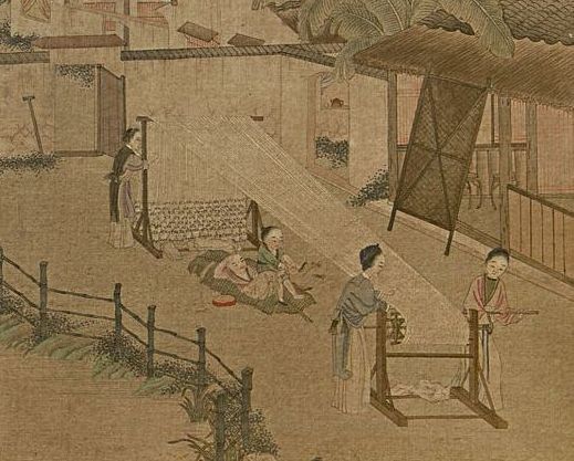 清康熙版《耕織圖》︰織圖 （組圖）