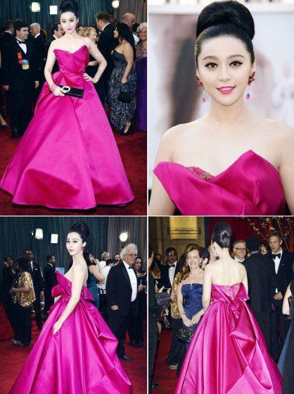 奥斯卡上的中国女星(组图)