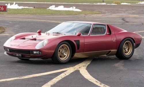 Lamborghini Miura SVJ跑车即将拍卖(组图)