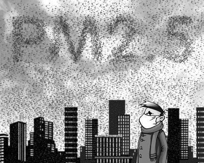 中国31城PM2.5污染严重（图）