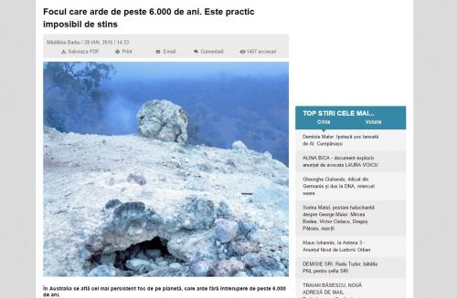 最古老的火！澳「火焰山」連燒6000年