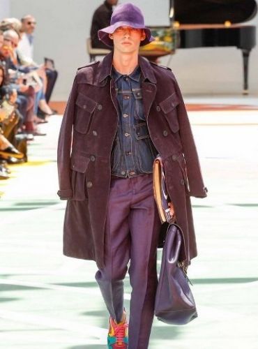 Burberry Prorsum 2015春夏男装秀(组图)