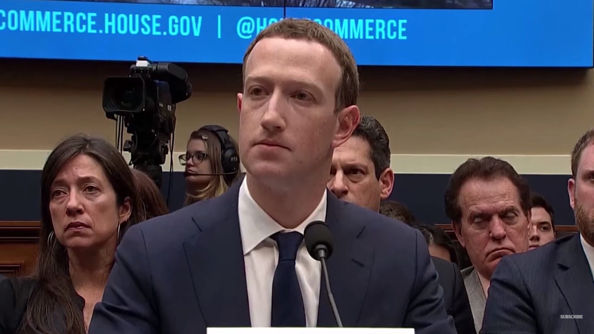 祖克柏出席美國國會聽證