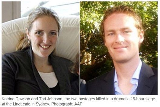 雪梨劫持落幕    劫匪斃兩人質喪生