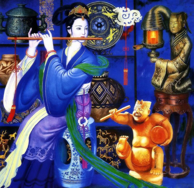 蜡染工艺美图(组图)