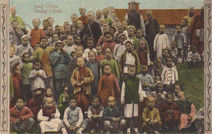 外国明信片：1900年的中国