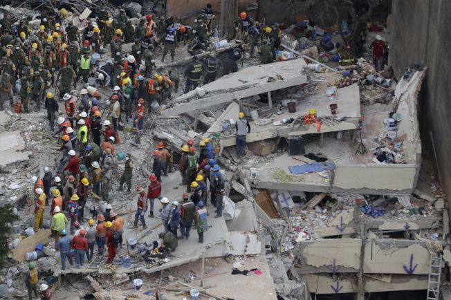 墨西哥市建築缺乏規畫 地震易垮