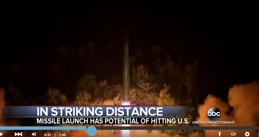 美軍試射洲際飛彈