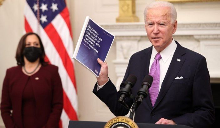 拜登：我們無力在未來幾個月改變武肺大流行