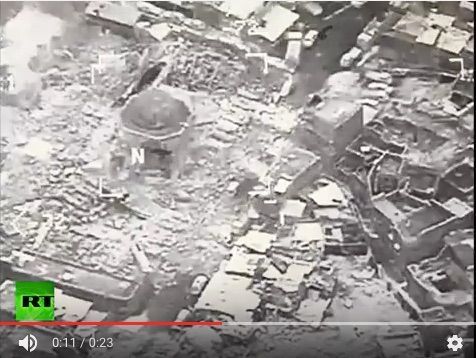 伊斯蘭國炸毀800年努里大清真寺   伊拉克:宣告戰敗