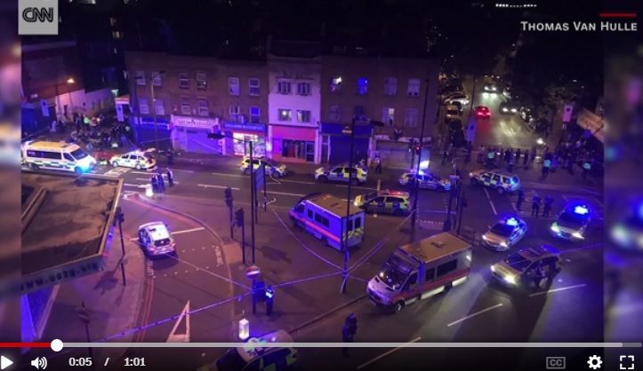 倫敦汽車撞穆斯林1死10傷   清真寺:恐攻