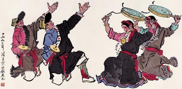 国之瑰宝连环画大师“叶浅予”（组图）