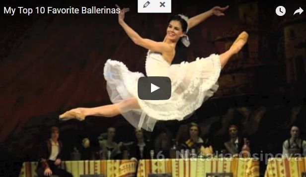 最受歡迎的芭蕾舞者