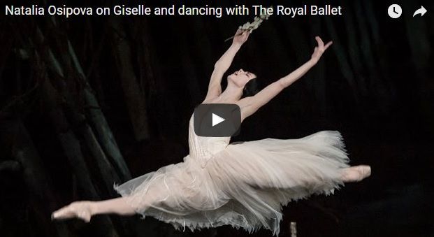 芭蕾舞者Natalia Osipova