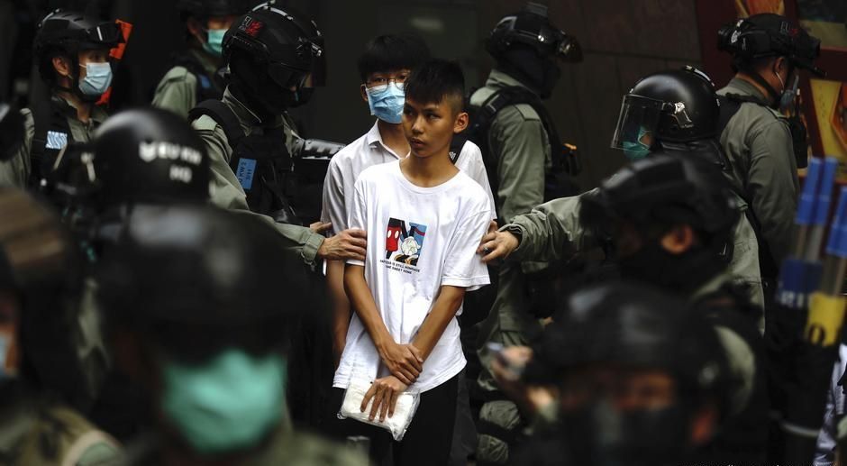 【香港民主前線】川普對中共強硬對待香港表達不滿