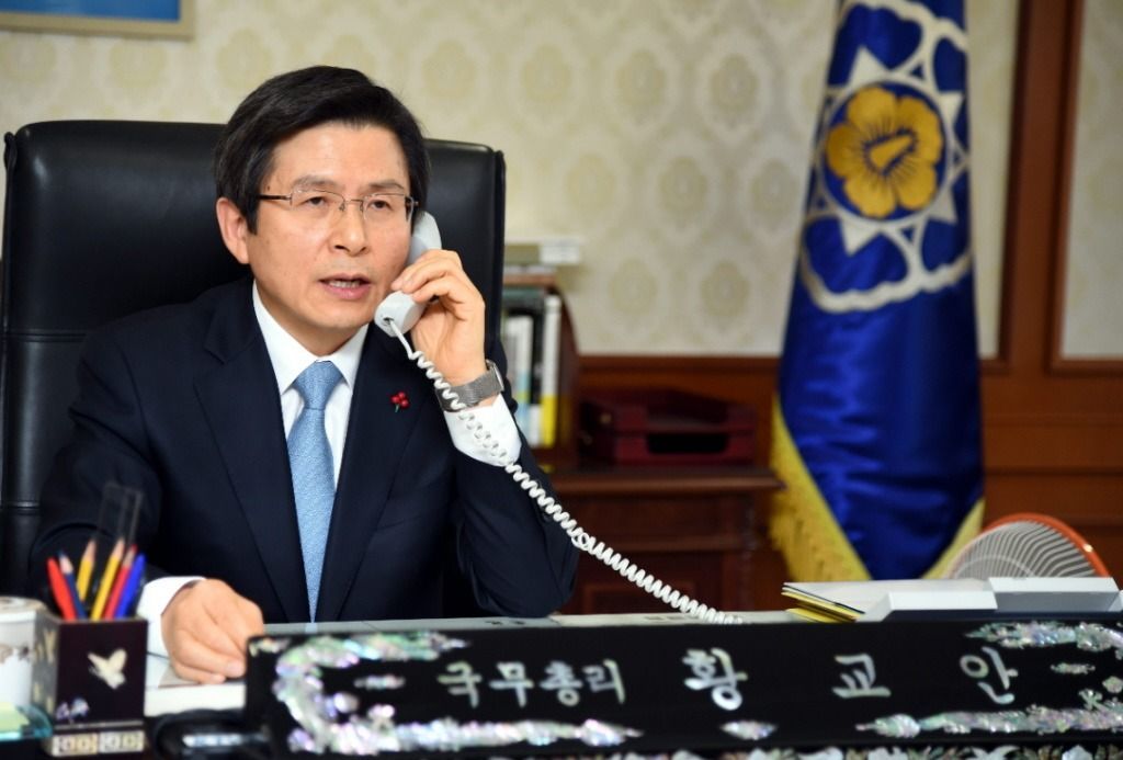 南韓代總統黃教安與川普通話  討論北韓發射飛彈問題