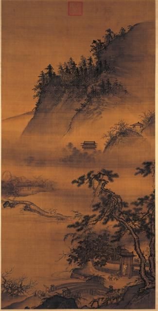 戴進《春遊晚歸》作品欣賞