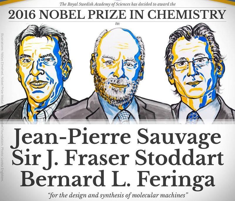 諾貝爾化學獎得主   法國英國荷蘭3學者共享