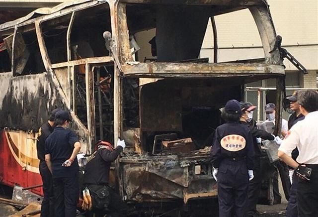 台火燒車案 司機因妻將攜兒女返大陸而自焚