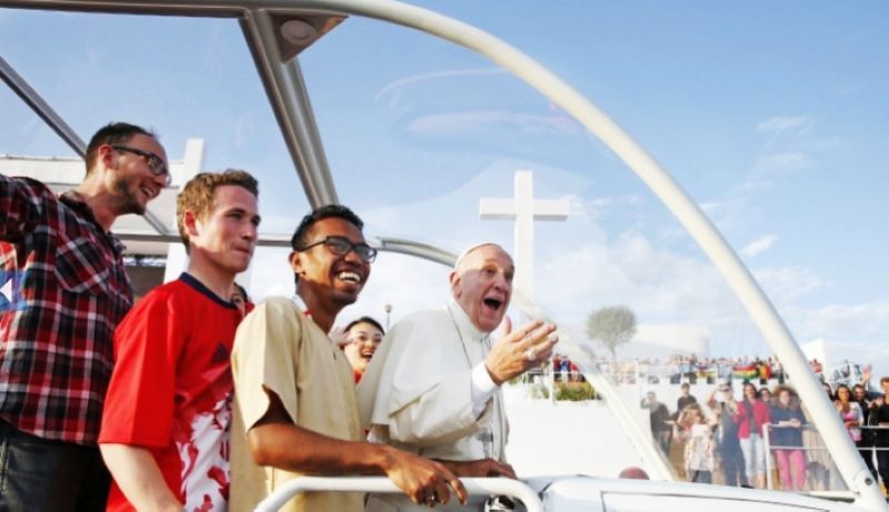 教皇呼籲青年振作 勇於開拓人生新路