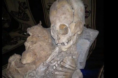 秘魯森林的巨頭木乃伊 不同於地球人類(圖)