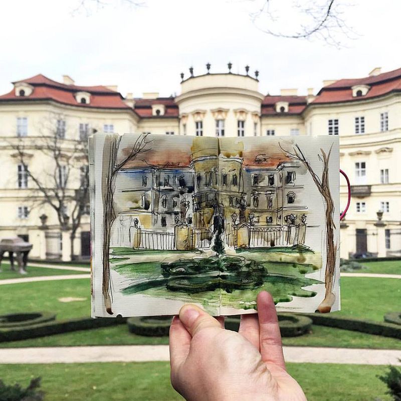 我來，我畫，我記住 （組圖）