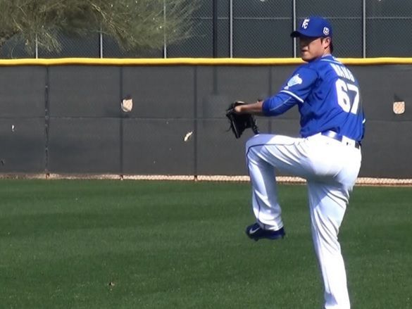 王建民球速飆出94英哩  接近洋基時水準