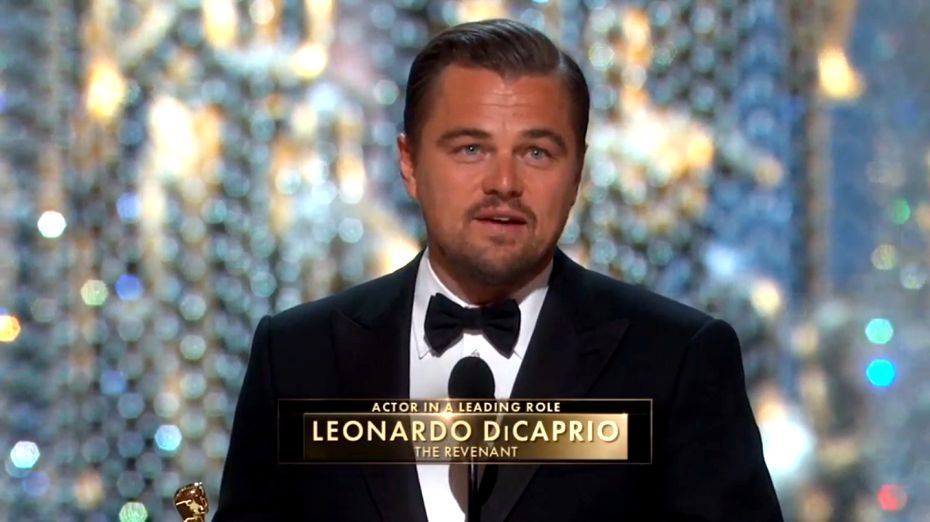 李奧納多奧斯卡摘金 籲人們反思環境課題