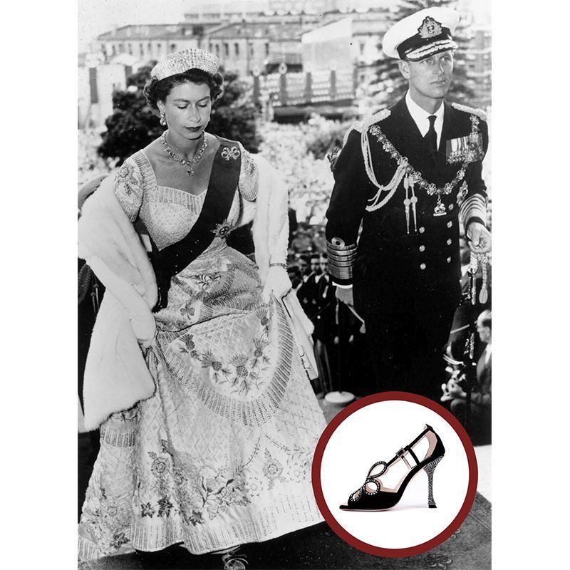 伊麗莎白王后的加冕鞋推出新款