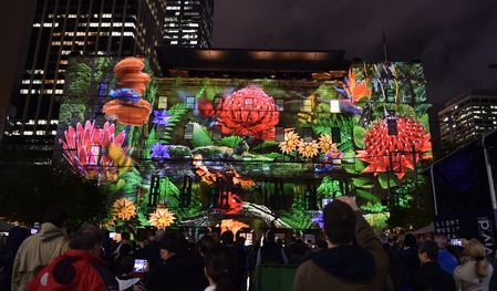 悉尼燈光音樂節璀燦登場（組圖）（視頻）