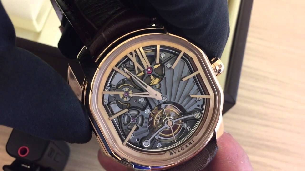 【Baselworld 2015 巴塞爾鐘錶展原音重現】BVLGARI／Carillon鐘樂三問報時陀飛輪腕錶