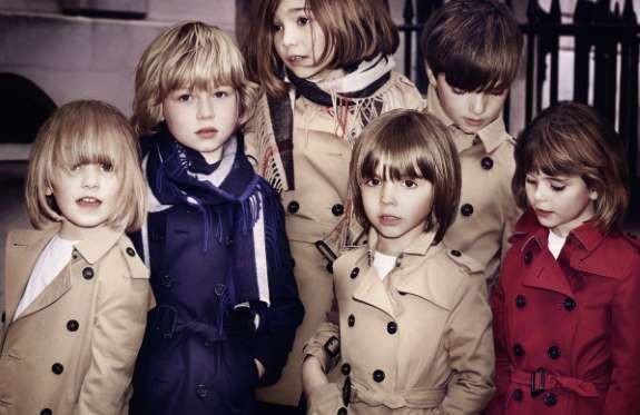 Burberry 2015年秋冬童裝系列 - 洋溢優雅色澤的英倫童趣