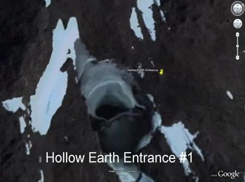 南極可能是地底世界的入口(圖)